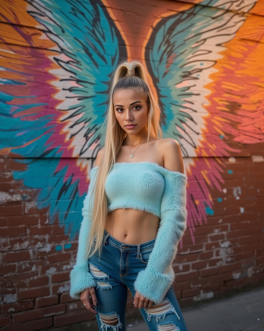 Lairrisa Lee - Urban Graffiti Angel