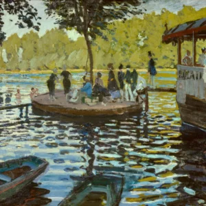 La-Grenouillere-painting-by-Claude-Monet-1869